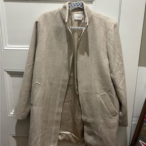 ANDREE BY UNIT Women's Beige Coat